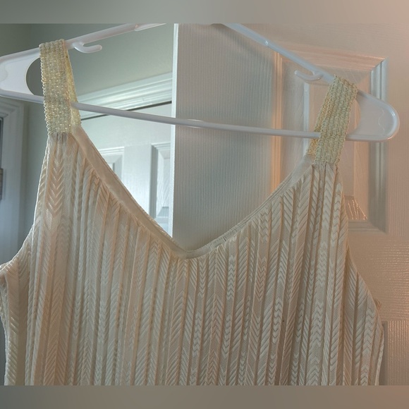 Like new cream lace Anthropologie dress (above the knee/knee length) - Picture 2 of 5